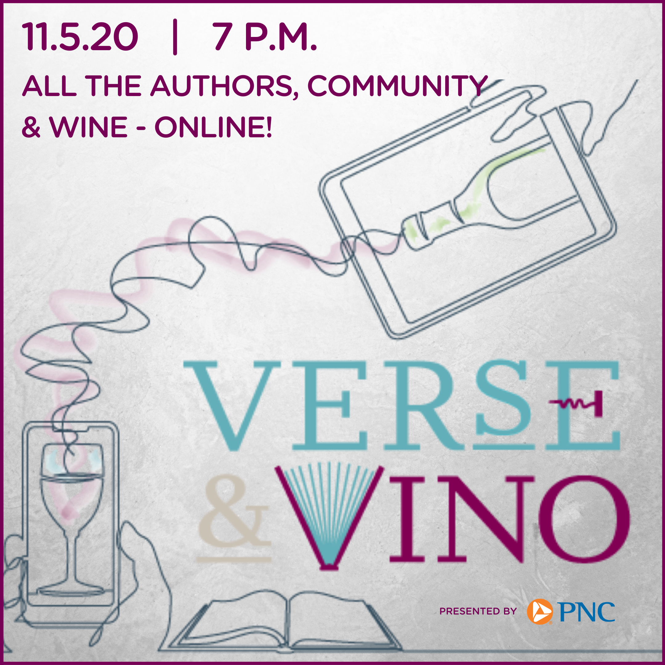 New Digital Format for 7th Annual Verse & Vino
