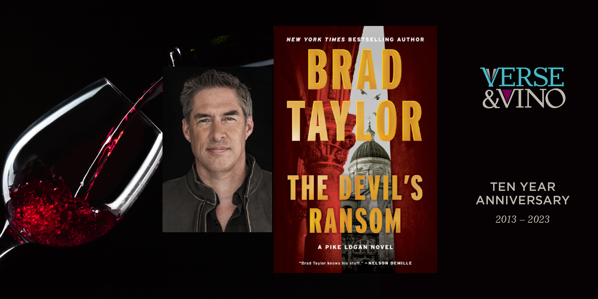 VERSE & VINO Spotlight: Brad Taylor